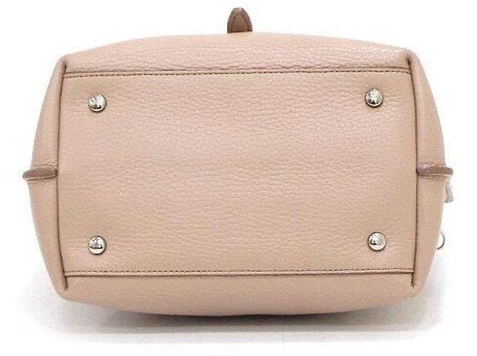 Tod's Mini borsa tote a tracolla Indi in pelle rosa - vista 9