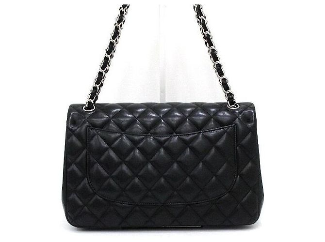 Chanel Bolso de hombro con cadena plateada Negro - vista 5