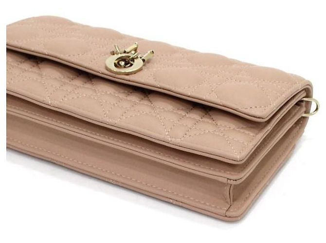 Borsa Tote My Dior Cannage Rosa e Borsa a Tracolla con Catena - vista 9