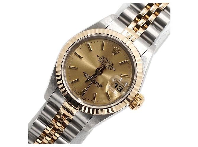 Rolex Reloj automático para mujer Lady Datejust en combinación de oro Multicolor - vista 2