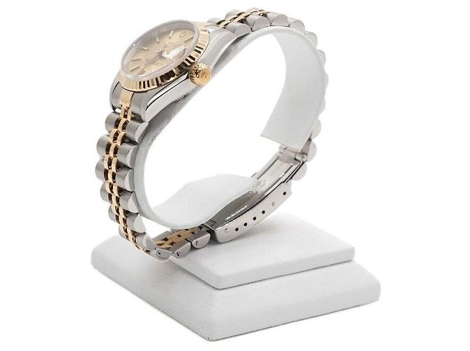 Rolex Reloj automático para mujer Lady Datejust en combinación de oro Multicolor - vista 3