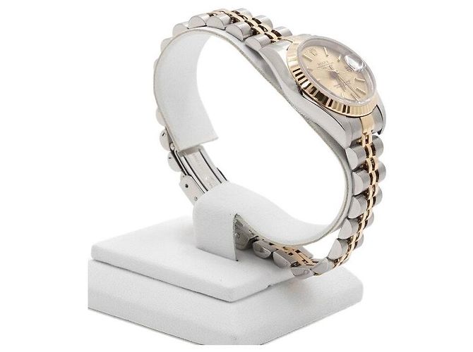 Rolex Reloj automático para mujer Lady Datejust en combinación de oro Multicolor - vista 4