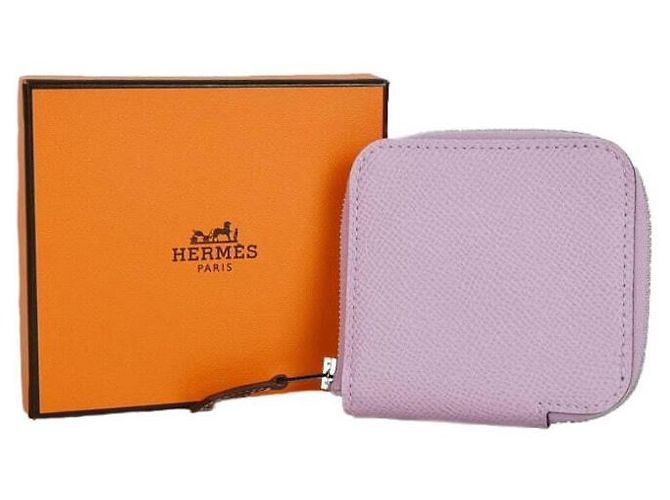 Hermès Münzbeutel Silk In App Song Weiß - Ansicht 5