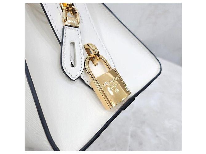 Prada Nuova Borsa a Mano Christine Saffiano - vista 4