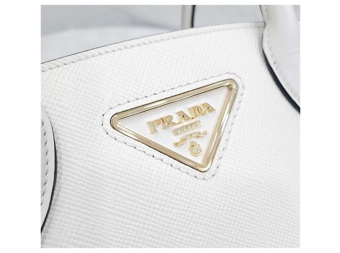 Prada Nuova Borsa a Mano Christine Saffiano - vista 5
