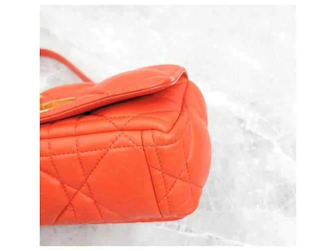 Dior Carobag Small Orange Gold Arancione - vista 6