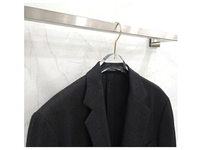 Hermès Cashmere-Blazer Jacke Schwarz - Ansicht 3