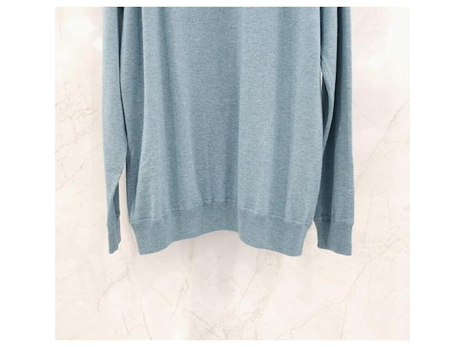 Loro Piana Kaschmir-Strickpullover mit Rundhalsausschnitt Blau - Ansicht 4