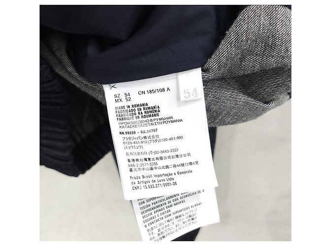 Prada Chambray Denim Jacke mit Reißverschluss - Ansicht 5