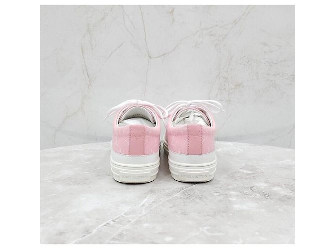 Louis Vuitton Sneakers Stellar Monogram Pink Rosa - vista 6