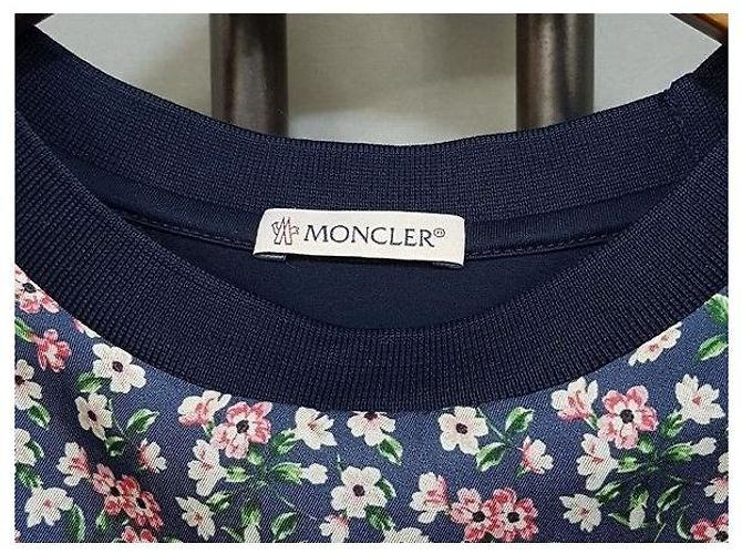 Moncler T-shirt de manga curta com flores - vista 2