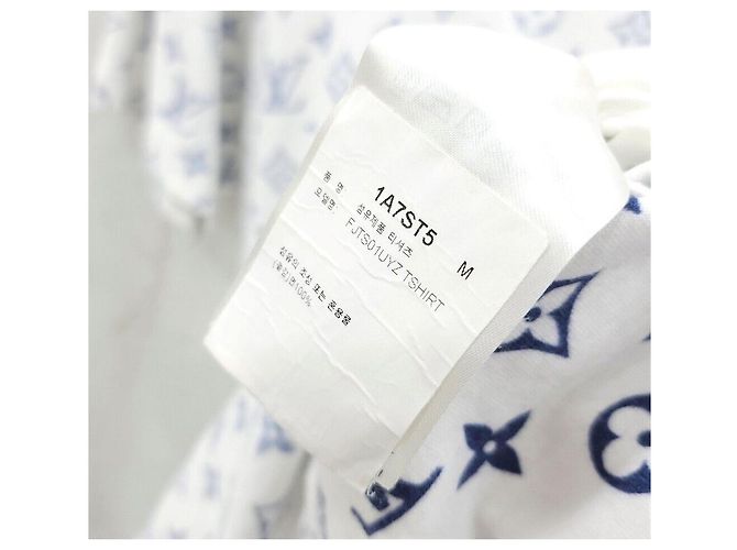 Louis Vuitton LV Escale Monogram bedrucktes T-Shirt Silber - Ansicht 5