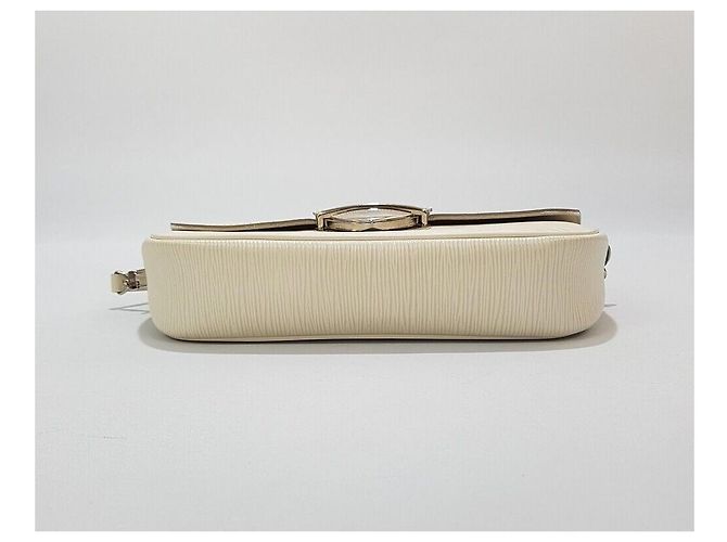 Louis Vuitton Epi Montaigne PM Bianco - vista 7