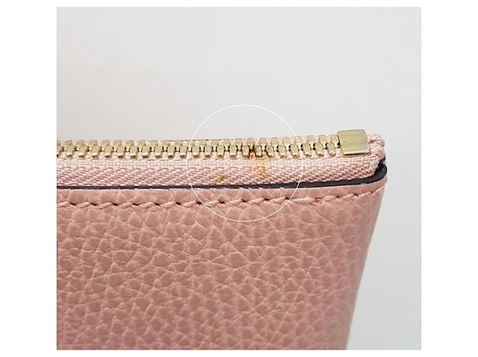 Bamboo Gucci Clutch in bambù rosa - vista 4