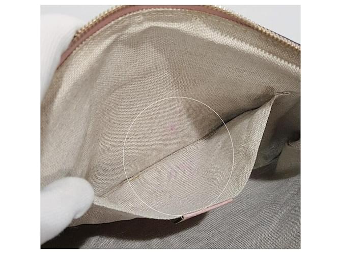 Bamboo Gucci Clutch in bambù rosa - vista 9