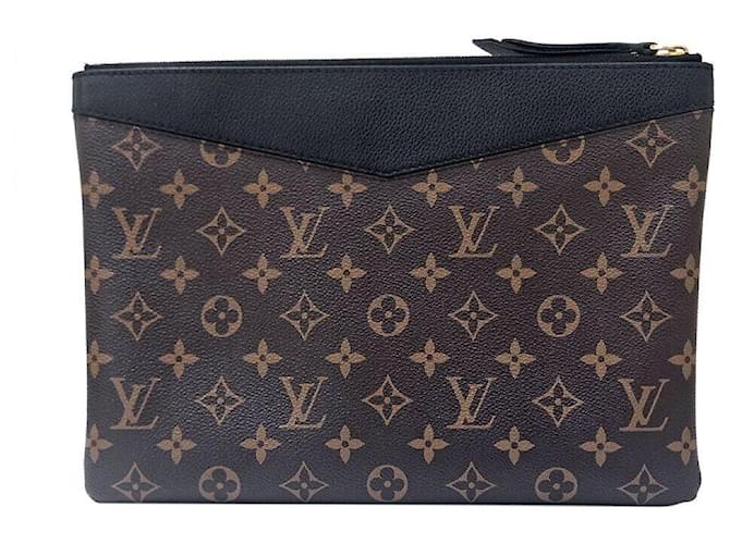 Louis Vuitton Monogram Daily Clutch Schwarz - Ansicht 2