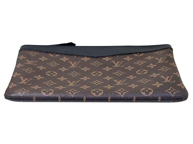 Louis Vuitton Monogram Daily Clutch Schwarz - Ansicht 5