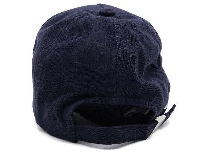 Balmain Unisex-Baseball-Kappe aus Baumwolle in Navy mit Logo - Ansicht 6