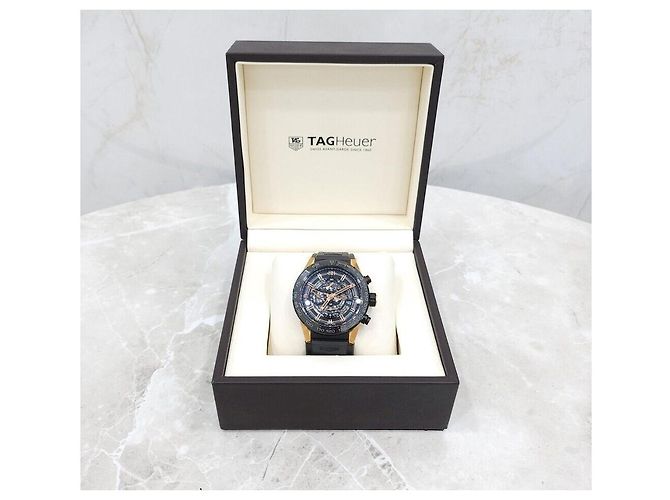 Tag Heuer Carrera Skeleton Uhr Titanium Gold Mehrfarben - Ansicht 9