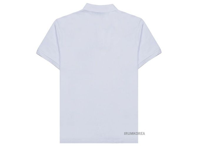 Ralph Lauren Herren Polo T-Shirt mit gesticktem Pony Weiß - Ansicht 2