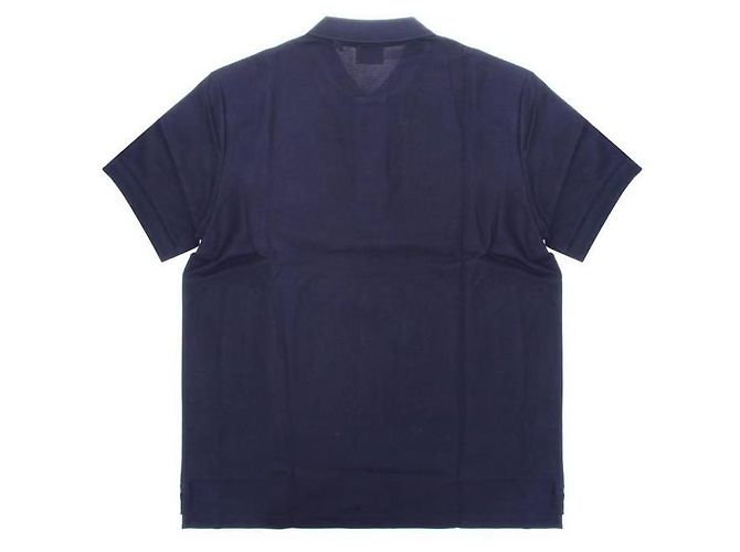Burberry Polo in piqué di cotone con motivo monogramma Nero - vista 2