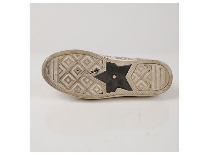 Dior Oblique Sneaker Damen Grau Braun - Ansicht 4