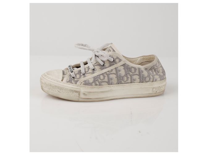 Dior Oblique Sneaker Damen Grau Braun - Ansicht 5