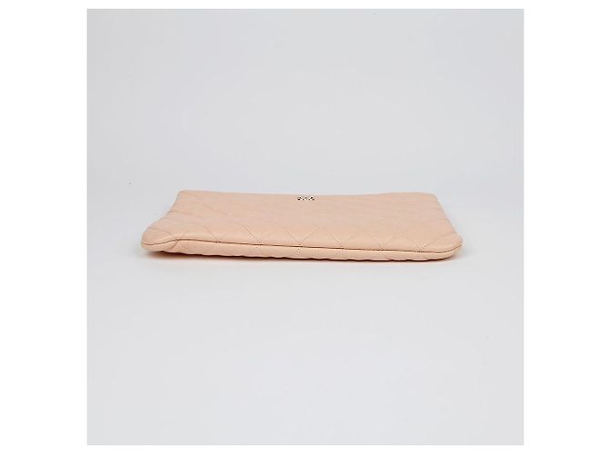 Chanel Clutch Caviar Classic New Medium Marrone - vista 6