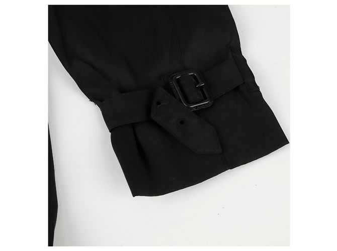 Burberry Trench Coat Größe Schwarz - Ansicht 11