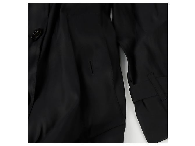 Burberry Trench Coat Größe Schwarz - Ansicht 6