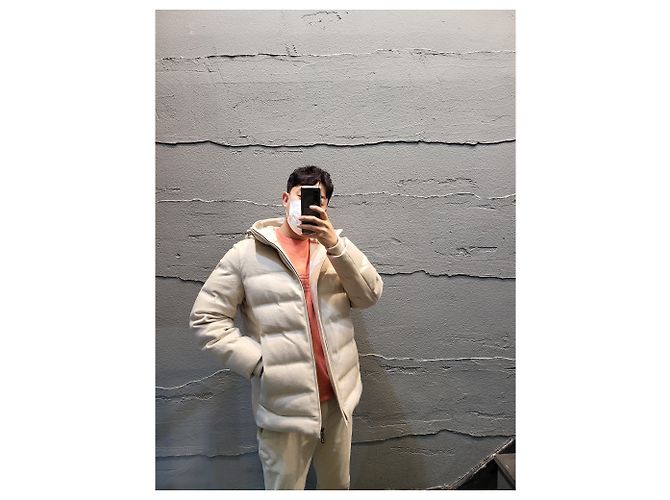 Loro Piana Cashmere e piumino d'oca avorio Argento - vista 3
