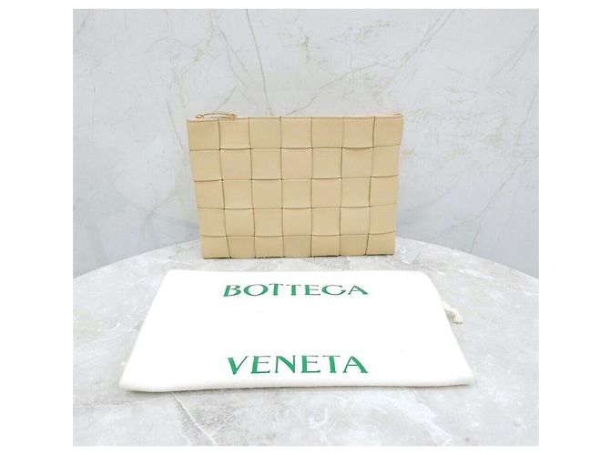 Bottega Veneta Clutch Medium in pelle Intrecciato - vista 8