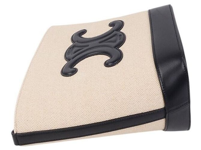Céline Triomphe Bucket Bag Small Braun - Ansicht 4