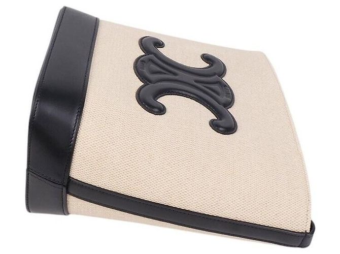 Céline Triomphe Bucket Bag Small Braun - Ansicht 5