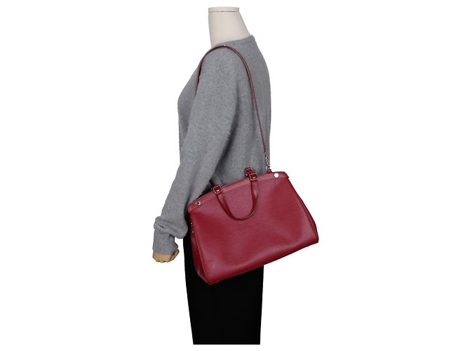 Louis Vuitton Borsa a spalla tote Brea MM Rosa - vista 15