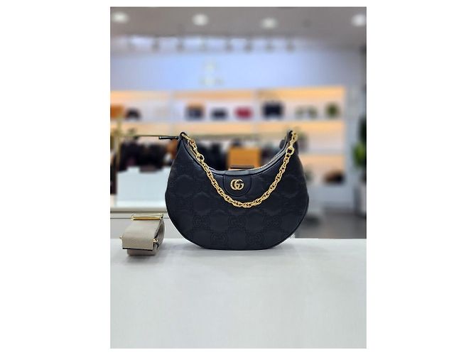 Gucci Borsa a tracolla hobo piccola Matelassé con catena Multicolore - vista 2