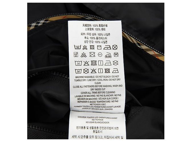 Burberry Giacca leggera in nylon con zip da donna Nero - vista 12