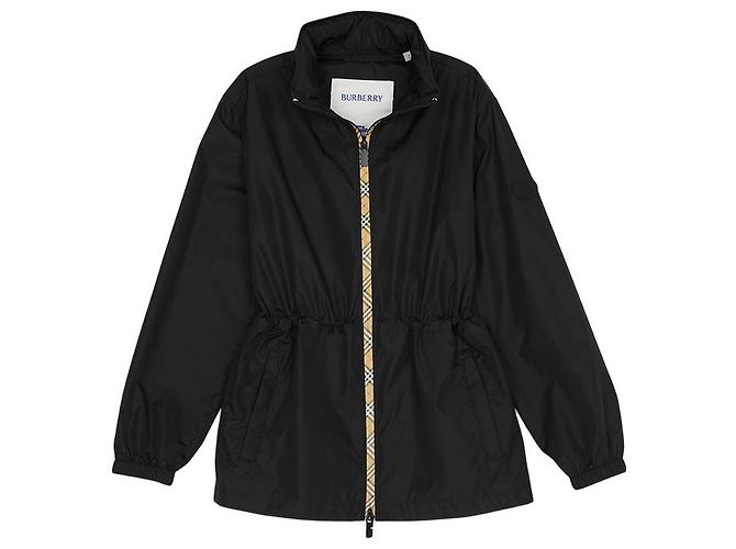Burberry Giacca leggera in nylon con zip da donna Nero - vista 3