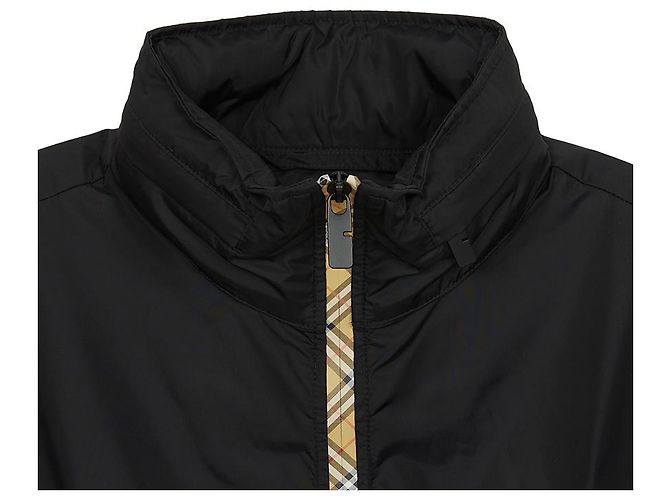 Burberry Giacca leggera in nylon con zip da donna Nero - vista 5