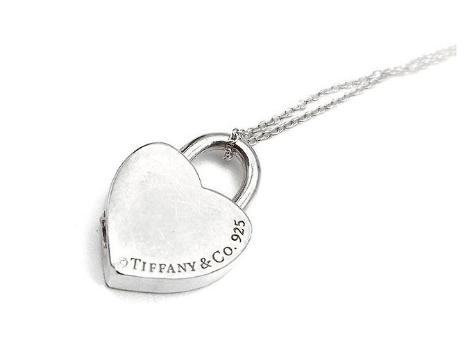 Tiffany & Co Collana con pendente Return to Heart Lock Argento - vista 6