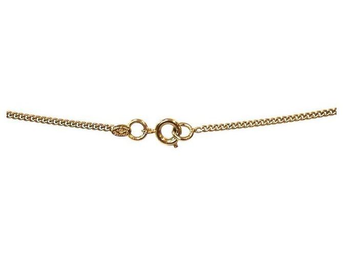 Chanel Collar Heart CC Gold - vista 3