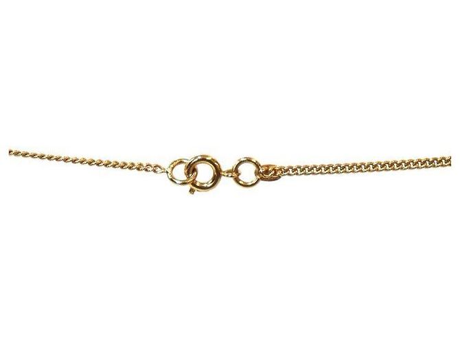 Chanel Collar Heart CC Gold - vista 4
