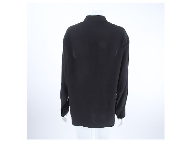 Stella Mc Cartney Seidenbluse Schwarz - Ansicht 3