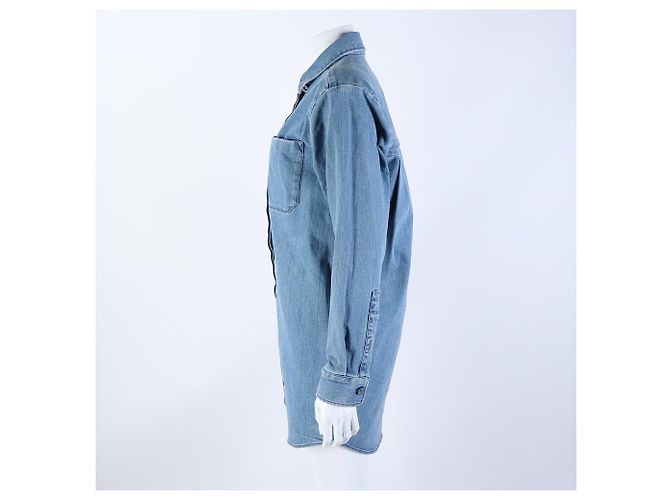 Maison Martin Margiela Langarmhemd Blau - Ansicht 2