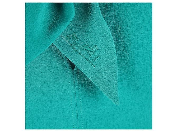 Hermès Blusa de seda - vista 4