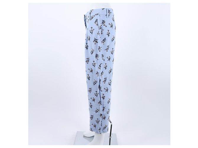 Pantalones Prada Azul Cielo de Rayón - vista 2