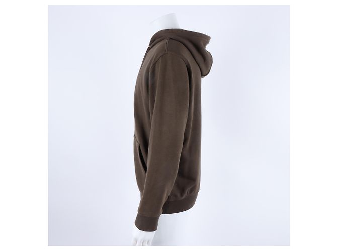 Hermès Giacca con cappuccio e zip Hermes Marrone - vista 2