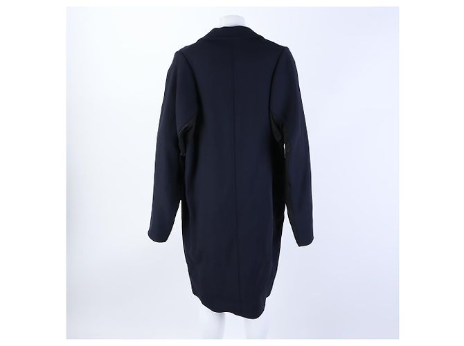 Giacca lunga Balenciaga Blu - vista 3