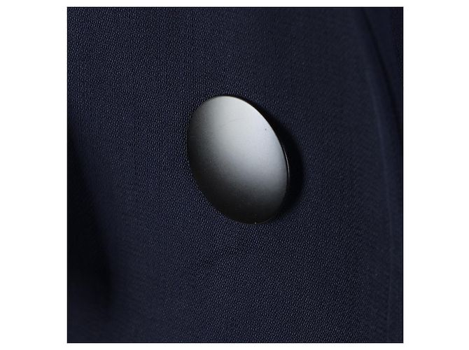 Giacca lunga Balenciaga Blu - vista 4