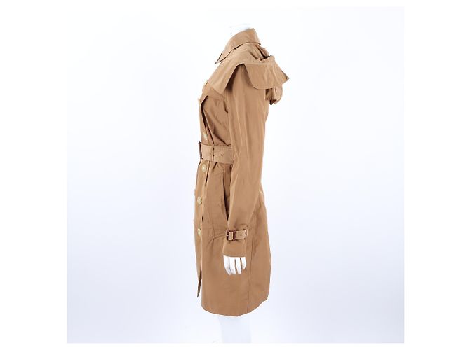 Gabardina Burberry Castaño - vista 2